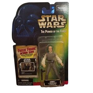 Star Wars Power of the Force Lobot Figure Blaster Pistol Transmitter Kenner 1998
